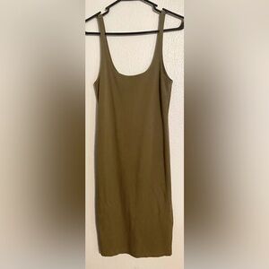 Forever 21 Army Green Bodycon Dress
